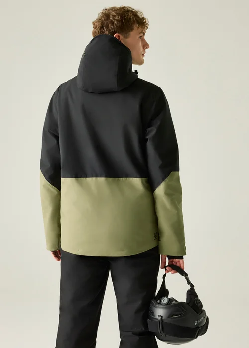 Dare 2B Black/Green Halfpipe IV Waterproof Insulated Jacket - 2XL Image 2