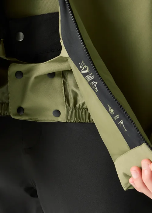 Dare 2B Black/Green Halfpipe IV Waterproof Insulated Jacket - 2XL Image 5