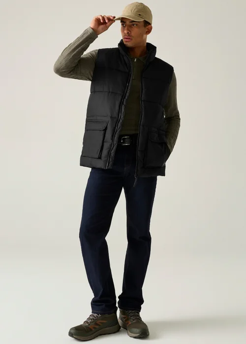 Regatta Black Marek Comfy Bodywarmer - S Image 2