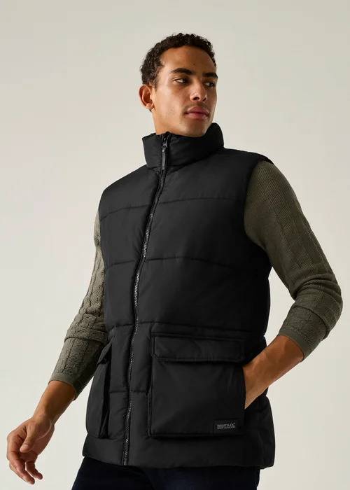 Regatta Black Marek Comfy Bodywarmer - S Image 5