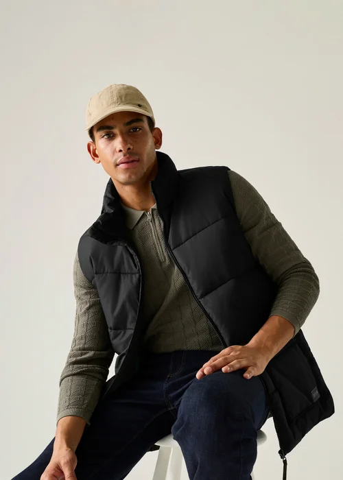 Regatta Black Marek Comfy Bodywarmer - S Image 1
