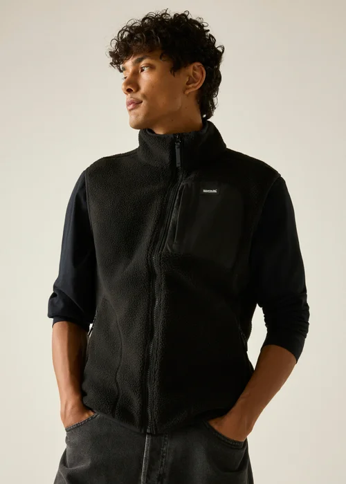 Regatta Black Frankie Borg Warm Bodywarmer - L Image 2