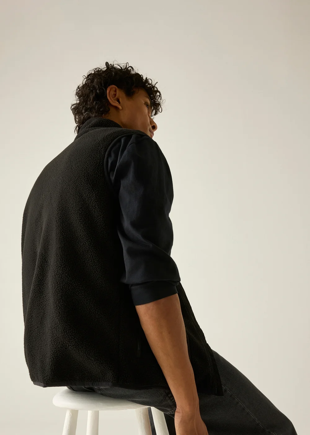 Regatta Black Frankie Borg Warm Bodywarmer - L Image 3