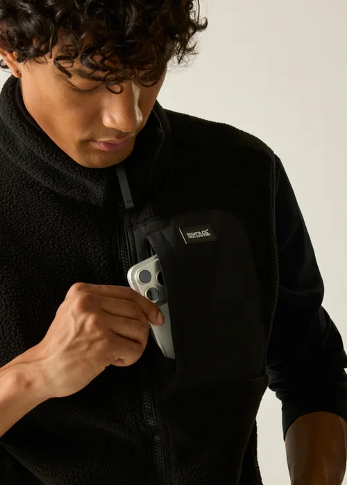 Regatta Black Frankie Borg Warm Bodywarmer - L Image 6
