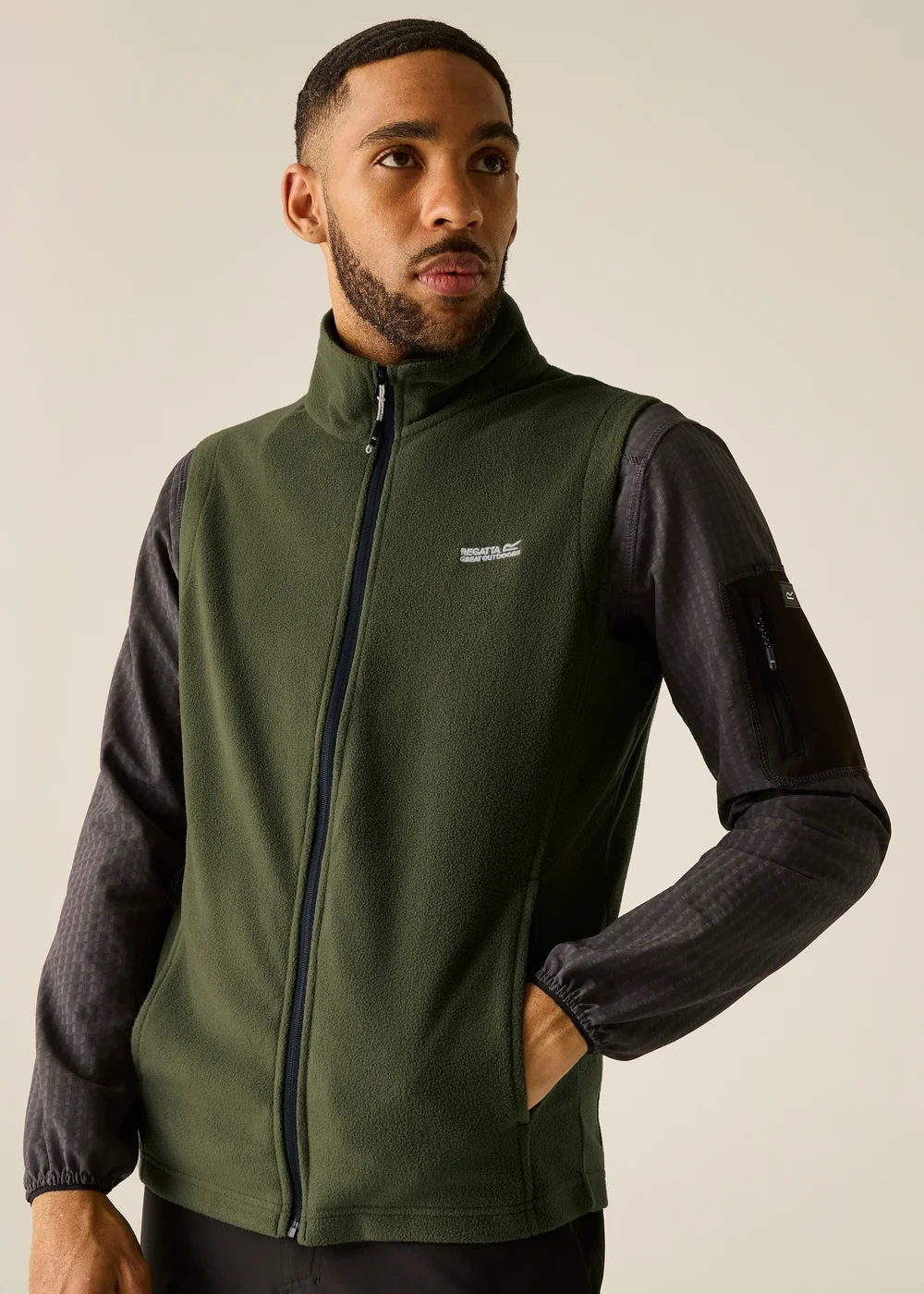 Regatta Khaki Tobias II Durable Bodywarmer - S Image 6