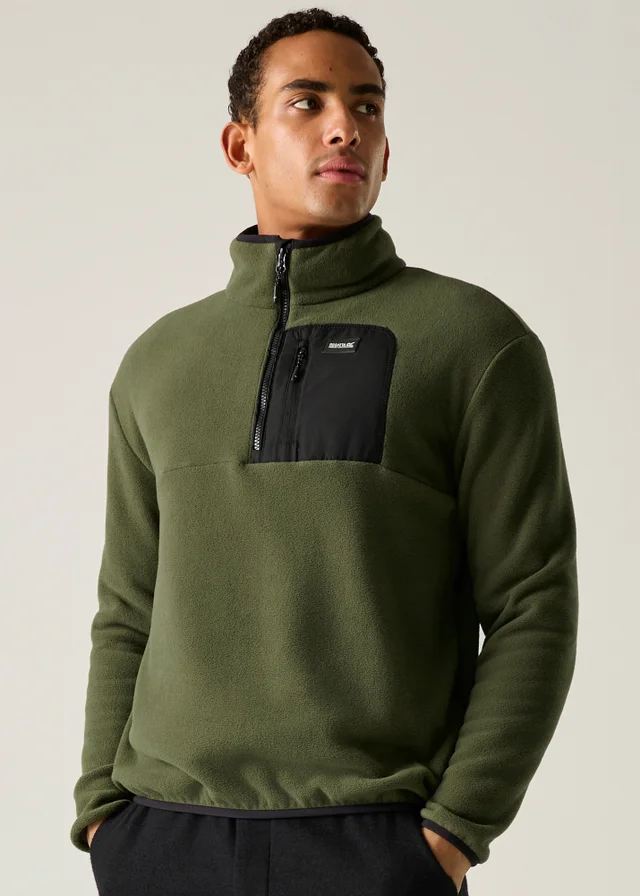Regatta Khaki Frankie Half Zip Soft Fleece