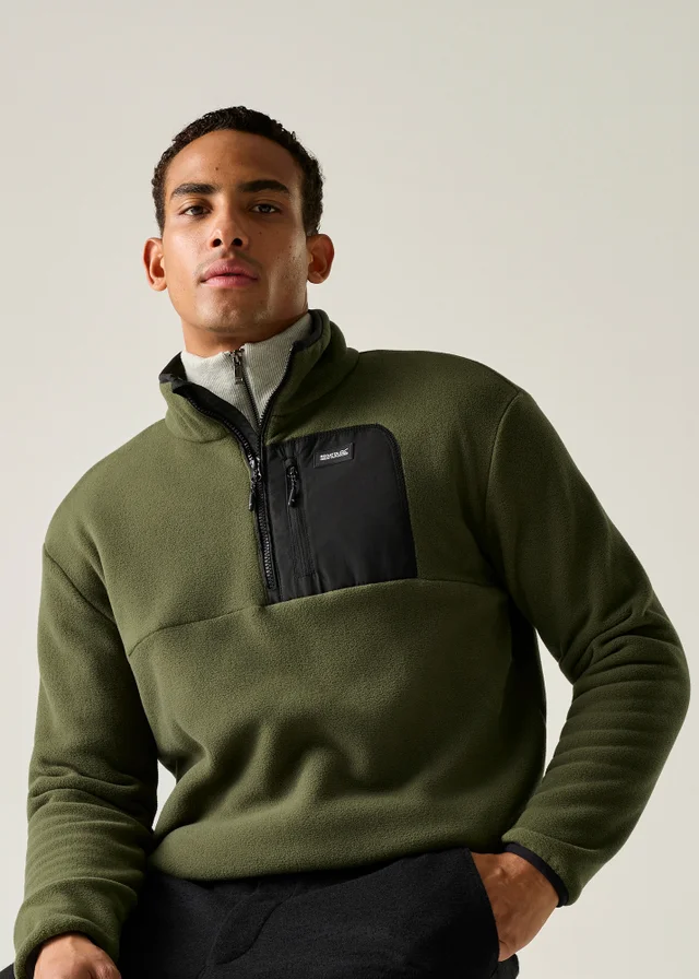 Regatta Khaki Frankie Half Zip Soft Fleece