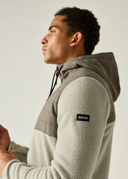 Regatta Olive Frankie Borg Hybrid Insulated Fleece - L Image 6