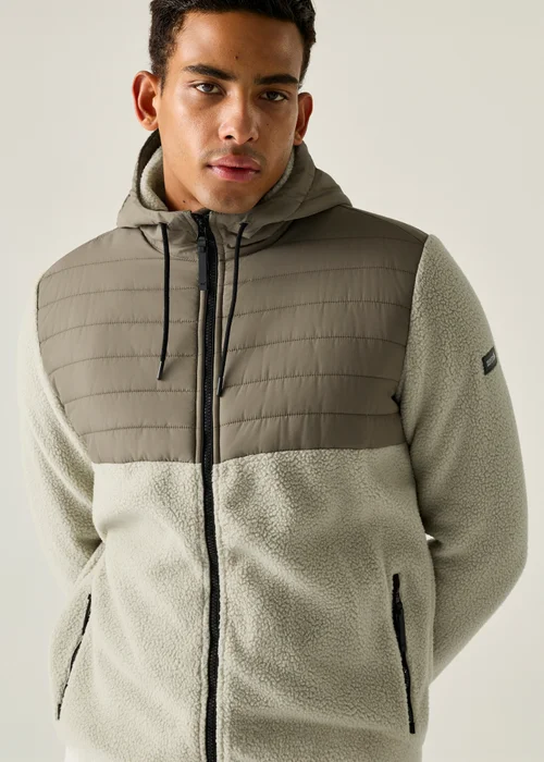 Regatta Olive Frankie Borg Hybrid Insulated Fleece - L Image 1