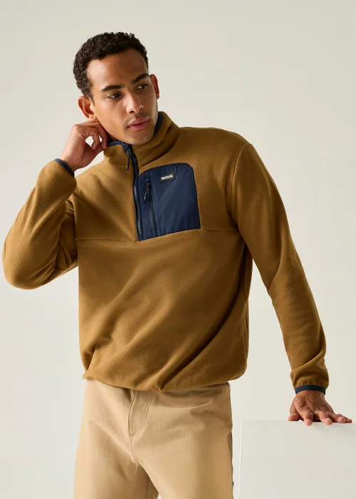 Regatta Tan Frankie Half Zip Soft Fleece - 3XL Image 6