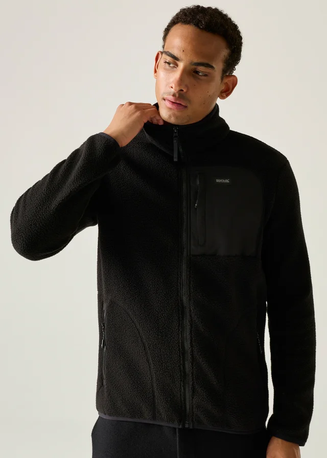 Regatta Black Frankie Borg Cosy Fleece