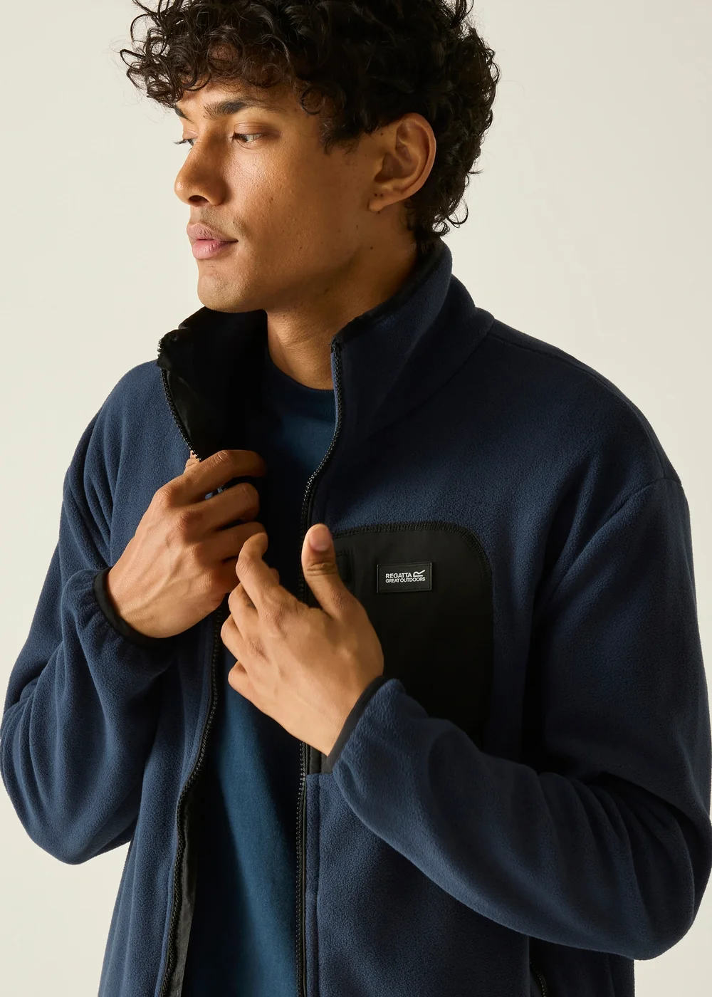 Regatta Navy Frankie Full Zip Soft Fleece - S Image 6