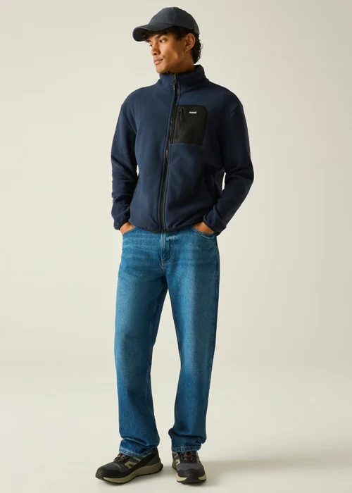 Regatta Navy Frankie Full Zip Soft Fleece - S Image 1