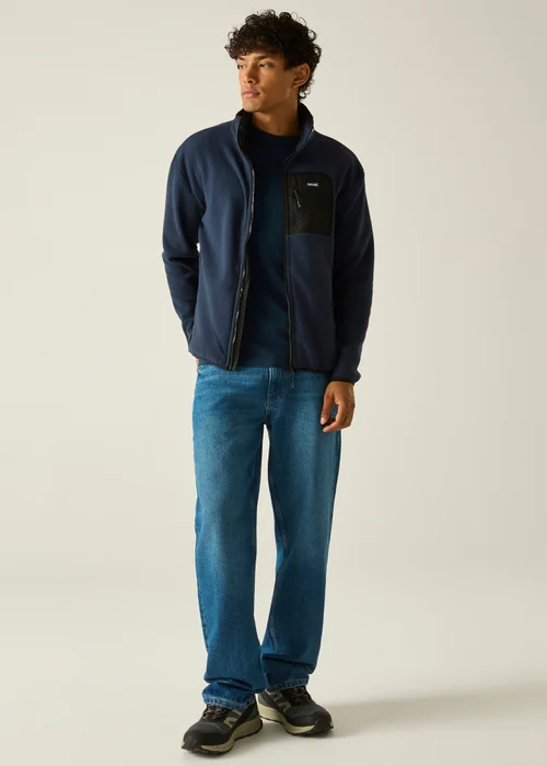 Regatta Navy Frankie Full Zip Soft Fleece - S Image 5