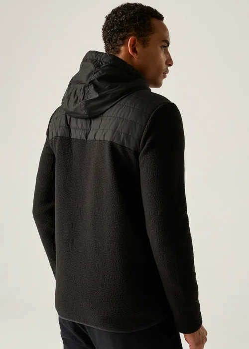 Regatta Black Frankie Borg Hybrid Insulated Fleece - S Image 3