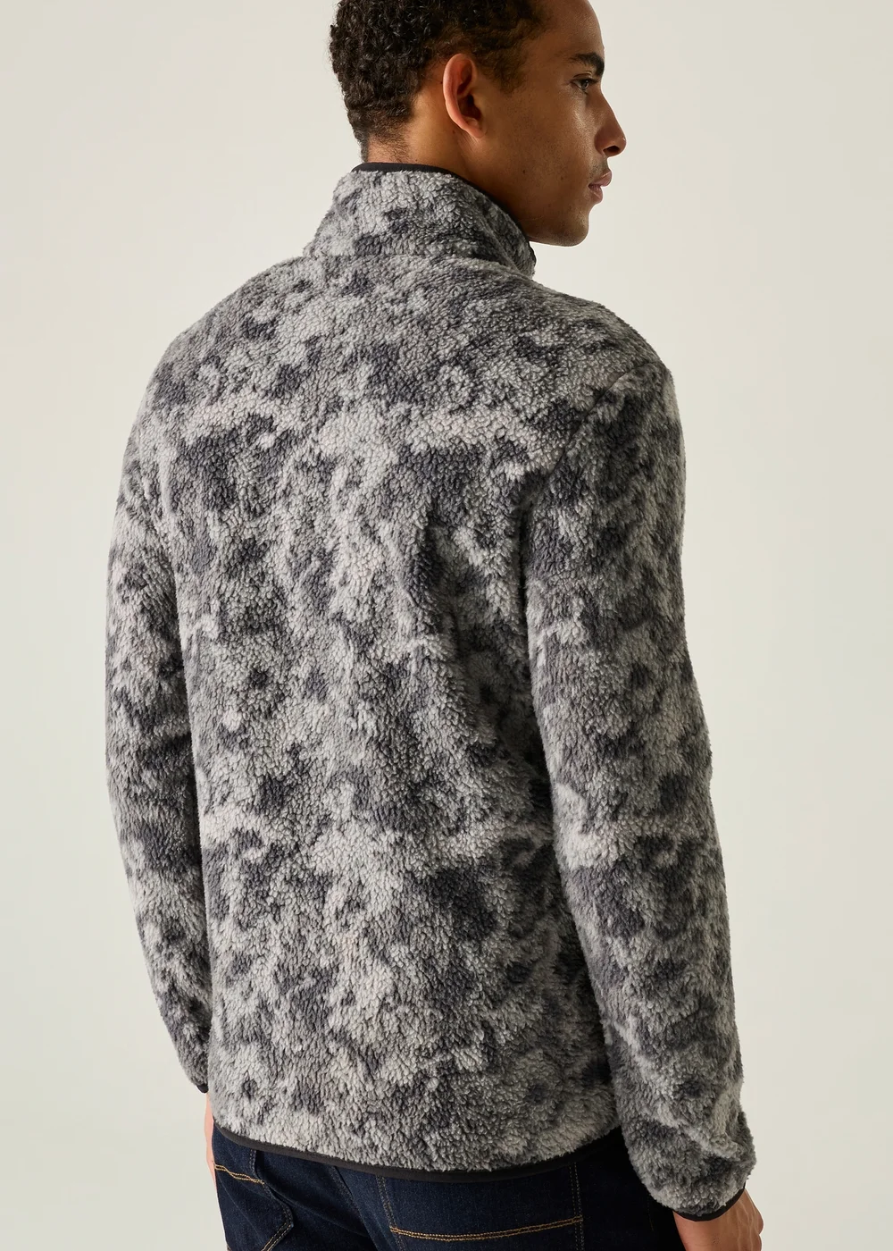 Regatta Grey Frankie Borg Half Zip Lightweight Fleece - M Image 3