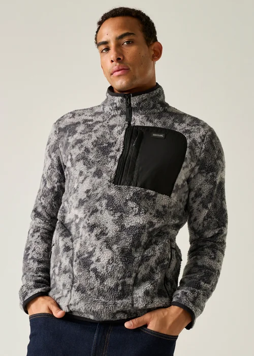 Regatta Grey Frankie Borg Half Zip Lightweight Fleece - M Image 4
