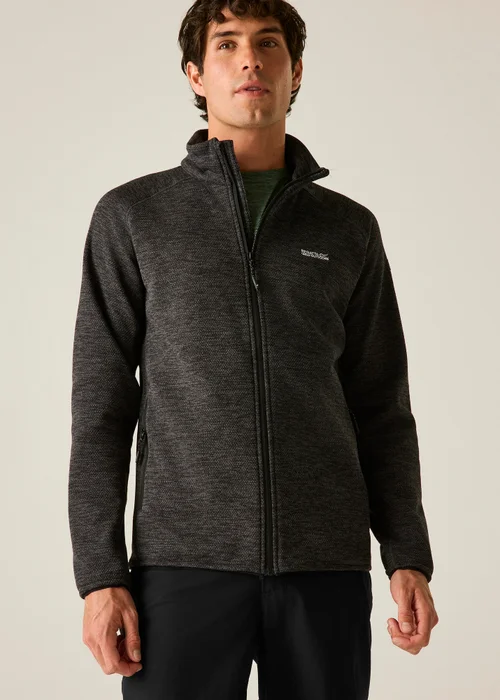 Regatta Black Harrow Warm Fleece - M Image 4