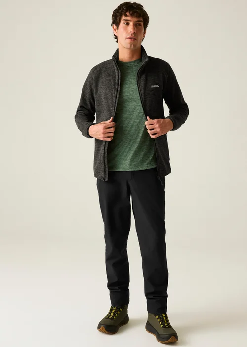 Regatta Black Harrow Warm Fleece - M Image 2