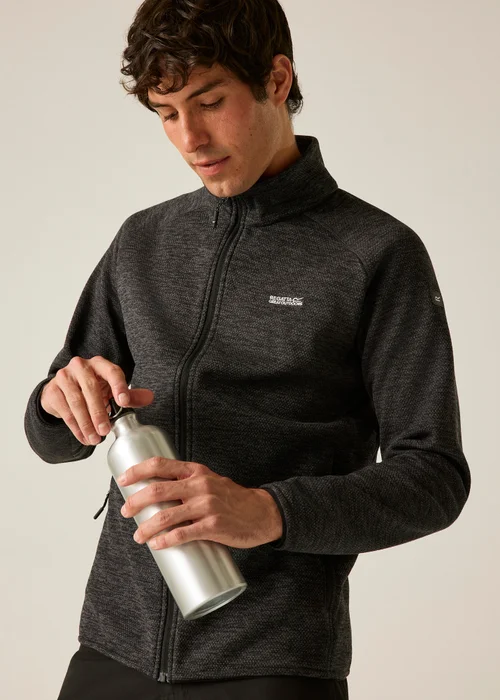Regatta Black Harrow Warm Fleece - M Image 1