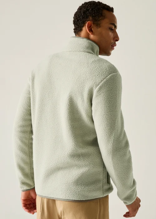 Regatta Olive Frankie Borg Half Zip Lightweight Fleece - 2XL Image 3