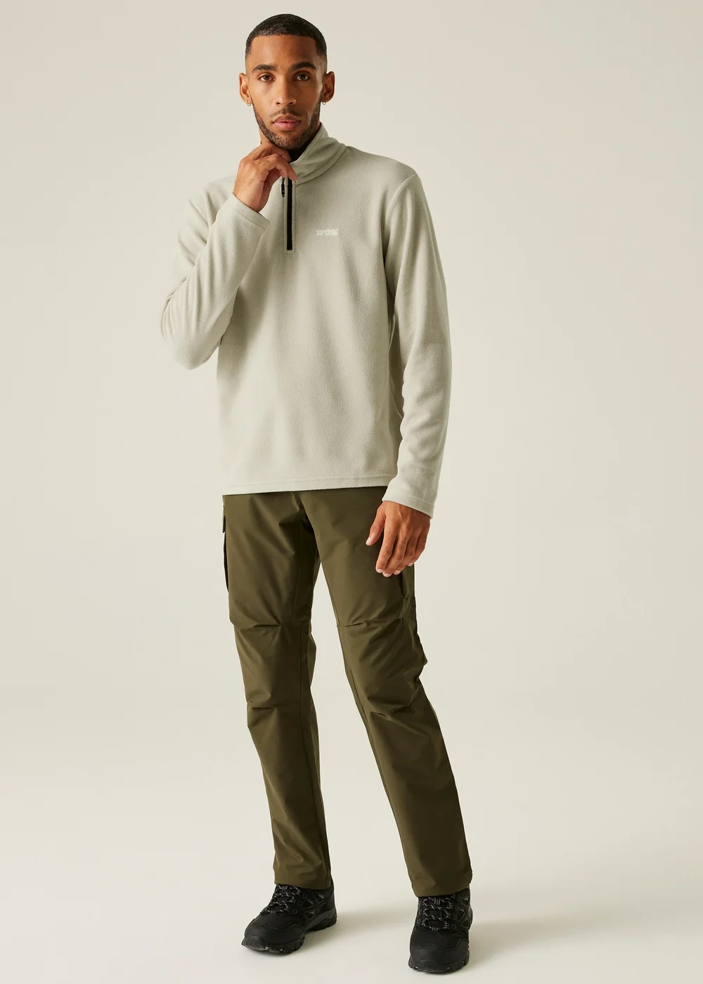 Regatta Beige Thompson Soft Fleece - L Image 3