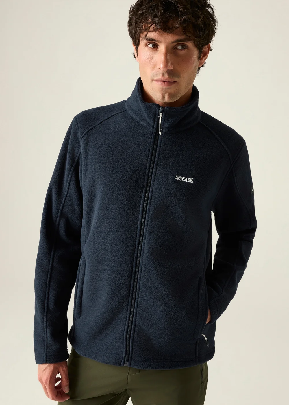 Regatta Navy Hedman II Anti-pill Fleece - M Image 6