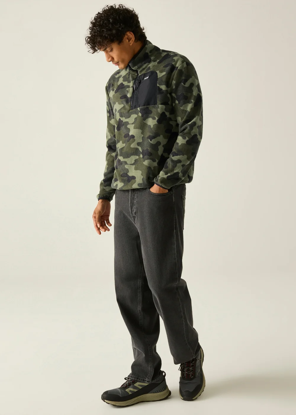 Regatta Olive Frankie Half Zip Soft Fleece - 2XL Image 4