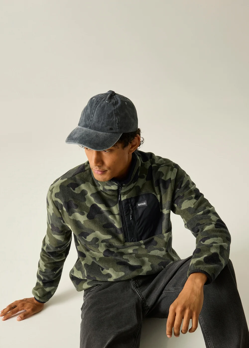 Regatta Olive Frankie Half Zip Soft Fleece - 2XL Image 6