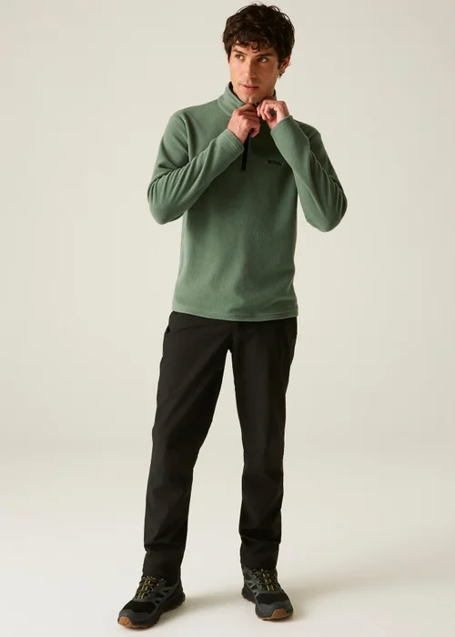Regatta Forest Green Thompson Soft Fleece - M Image 4