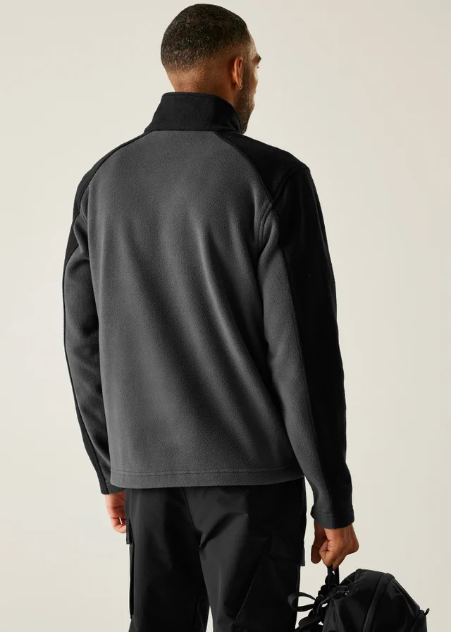 Regatta Black/Grey Hedman II Anti-pill Fleece