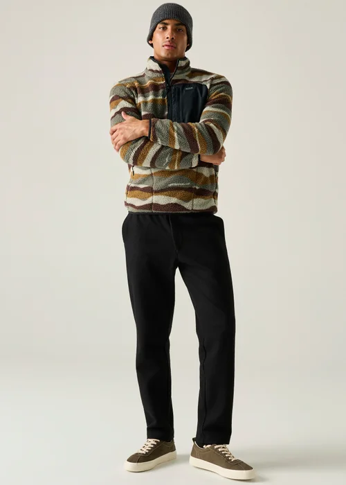 Regatta Brown Frankie Borg Half Zip Lightweight Fleece - S Image 2