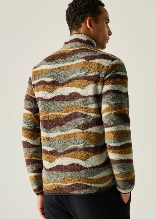 Regatta Brown Frankie Borg Half Zip Lightweight Fleece - S Image 3