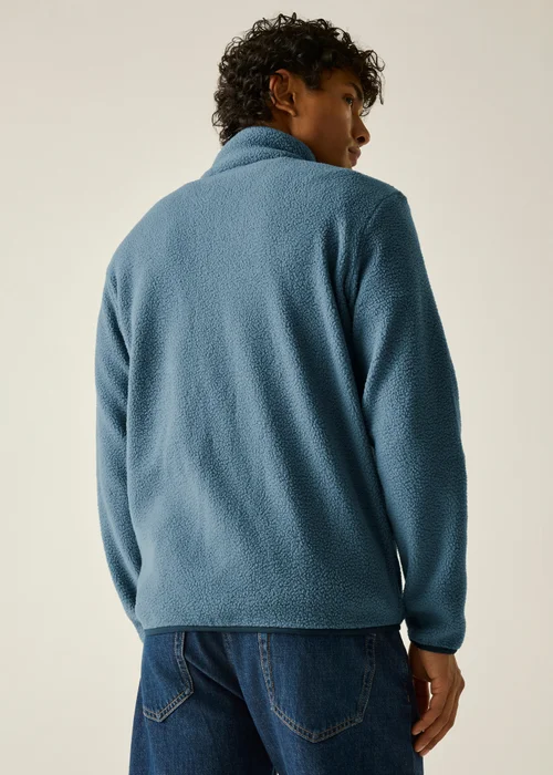 Regatta Grey/Navy Frankie Borg Colour Block Soft Fleece - S Image 3