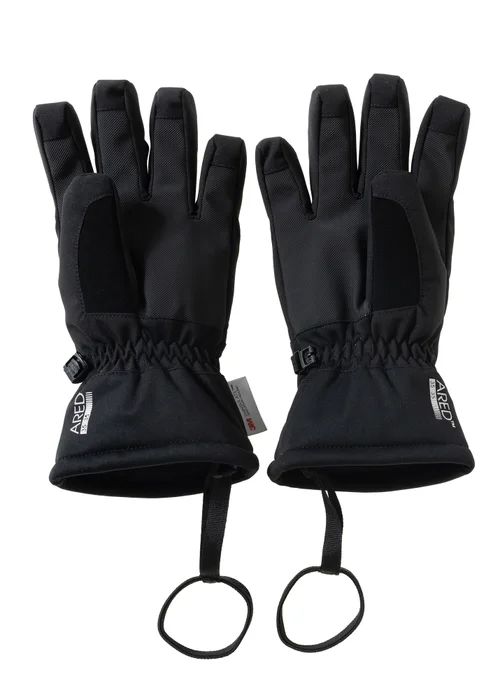 Dare 2b Black Kid Freeride Waterproof Gloves (4-13 years) - 13 Yrs Image 2