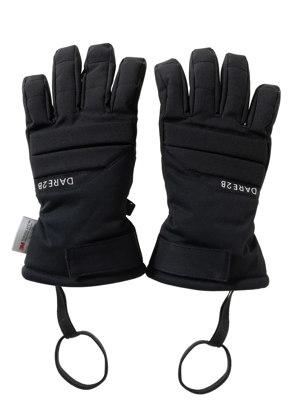 Dare 2b Black Kid Freeride Waterproof Gloves (4-13 years) - 13 Yrs Image 1