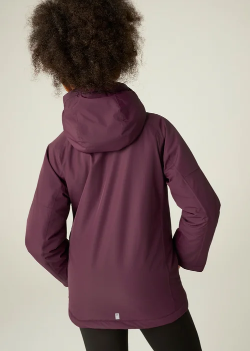 Regatta Aubergine Hillain Isotex Waterproof Jacket (3-13 years) - 9-10 Yrs Image 2