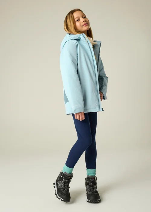 Regatta Light Blue Hurdle Isotex Waterproof Jacket (3-13 years) - 13 Yrs Image 5