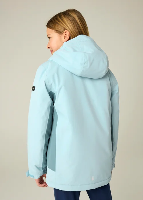 Regatta Light Blue Hurdle Isotex Waterproof Jacket (3-13 years) - 13 Yrs Image 2