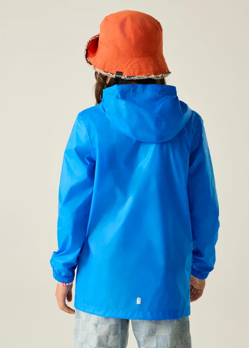 Regatta Blue Waterproof Kids Pack It Jacket III (2-13 years) - 5-6 Yrs Image 2