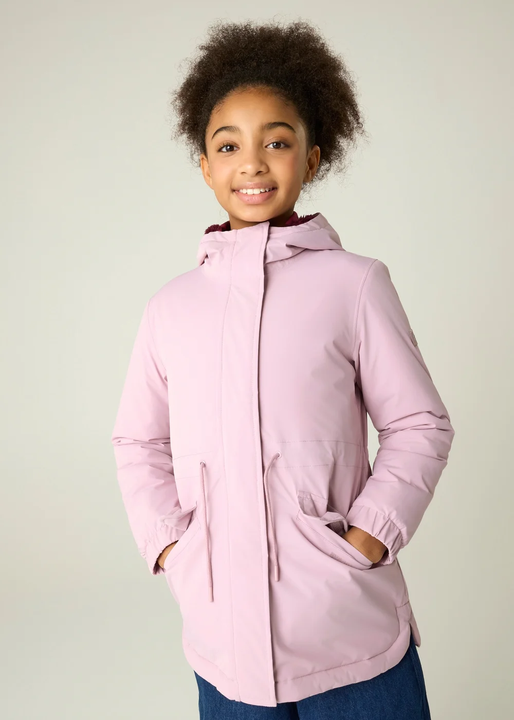 Regatta Lilac Vallina Junior Isotex Waterproof Jacket (3-13 years) - 13 Yrs Image 4