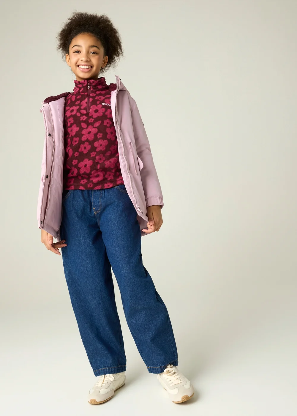 Regatta Lilac Vallina Junior Isotex Waterproof Jacket (3-13 years) - 13 Yrs Image 3