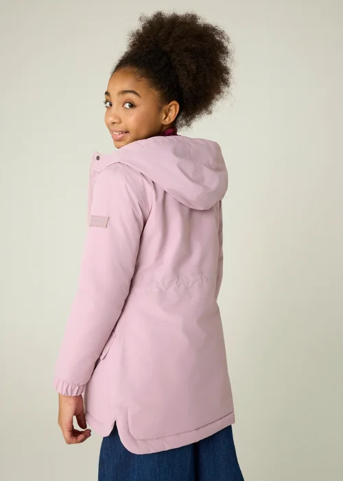Regatta Lilac Vallina Junior Isotex Waterproof Jacket (3-13 years) - 13 Yrs Image 2