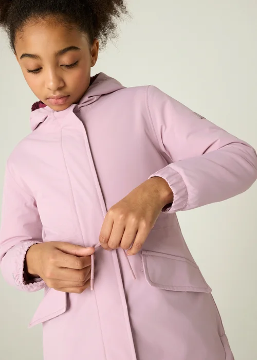 Regatta Lilac Vallina Junior Isotex Waterproof Jacket (3-13 years) - 13 Yrs Image 6