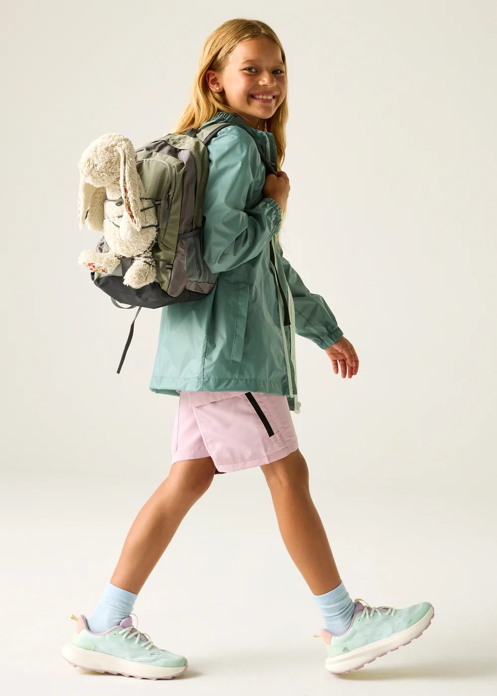 Regatta Sage Green Waterproof Kids Pack It Jacket III (2-13 years) - 2 Yrs Image 3