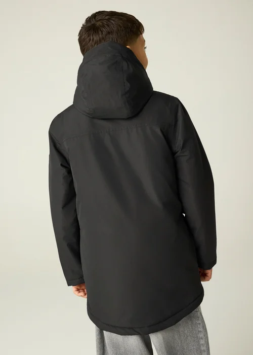 Regatta Black Farbank II Isotex Waterproof Jacket (3-13 years) - 5-6 Yrs Image 2