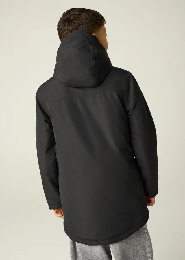 Regatta Black Farbank II Isotex Waterproof Jacket (3-13 years)