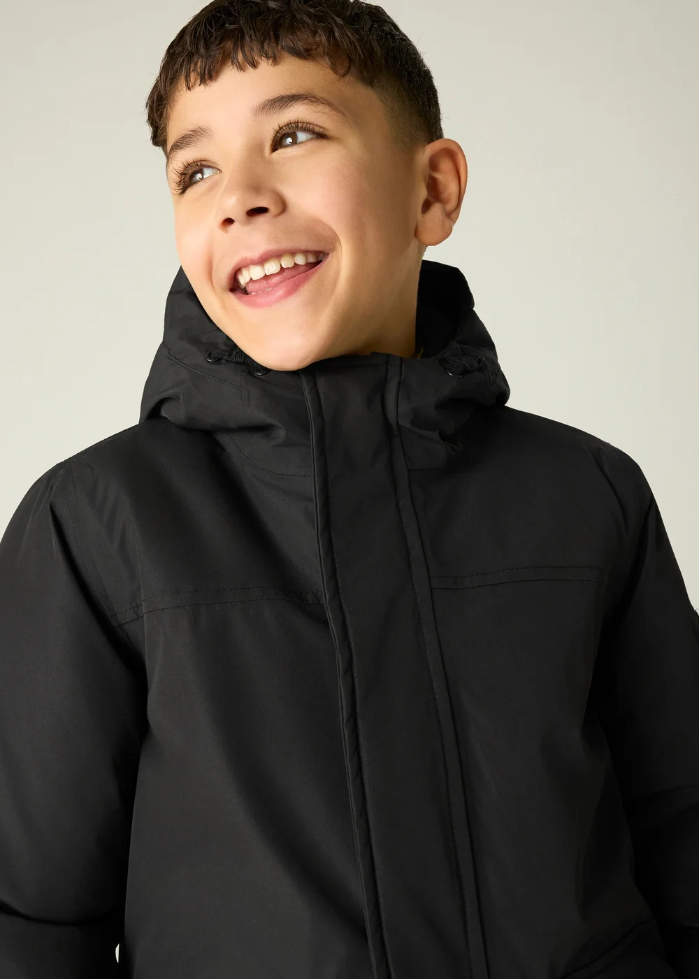 Regatta Black Farbank II Isotex Waterproof Jacket (3-13 years) - 5-6 Yrs Image 6