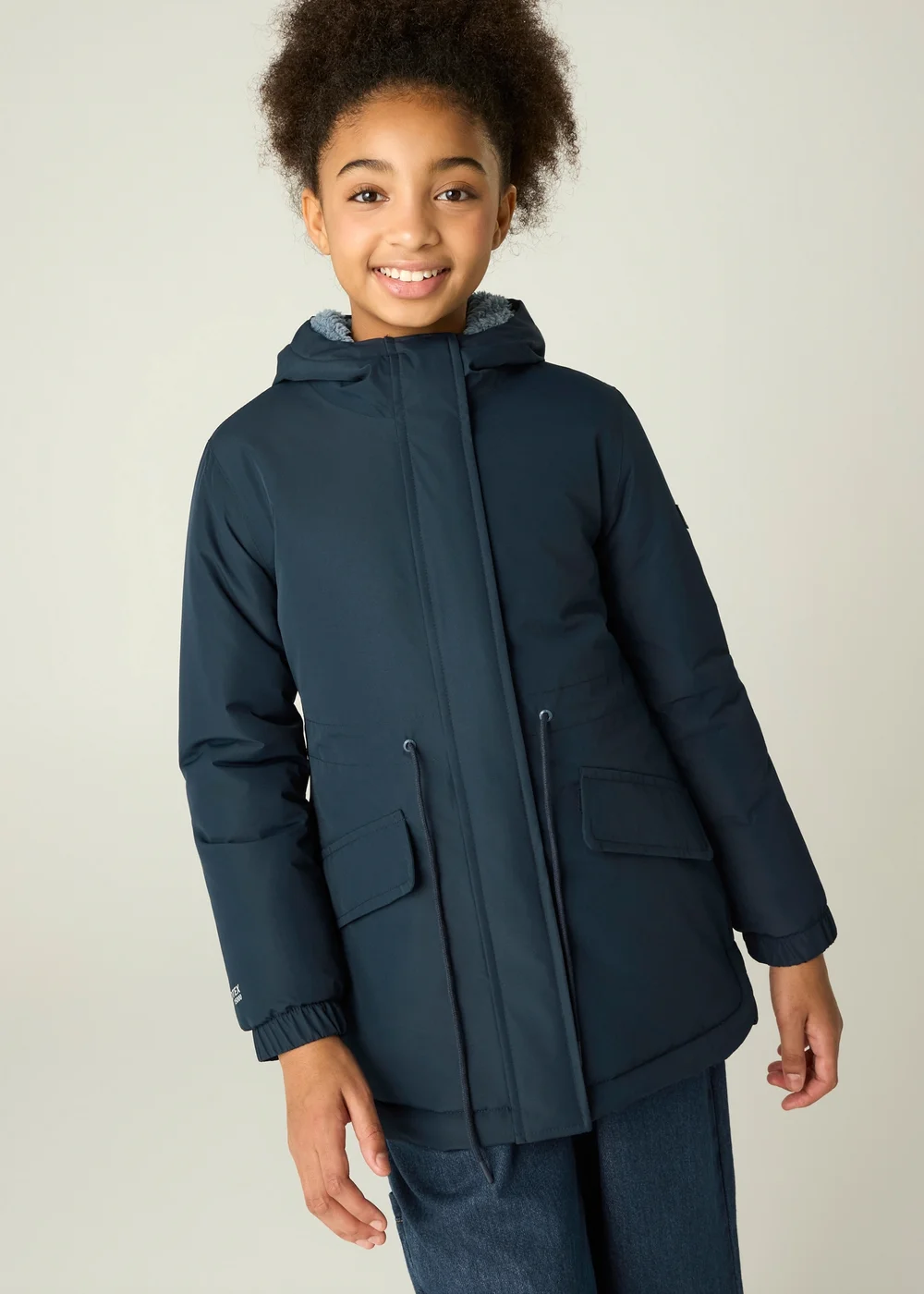 Regatta Navy Vallina Junior Isotex Waterproof Jacket (3-13 years) - 3-4 Yrs Image 6