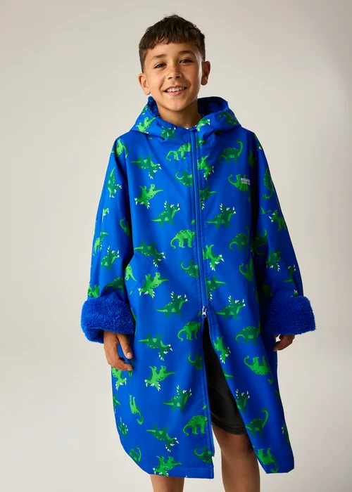 Regatta Blue Junior Waterproof Changing Robe (3-13 years) - 9-13 Yrs Image 4